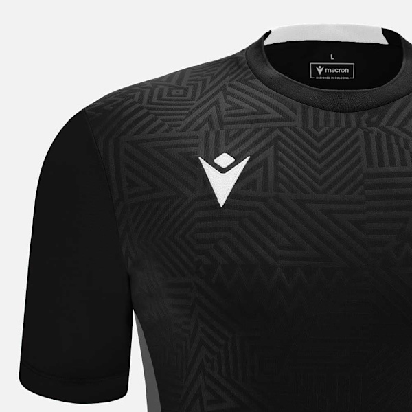 Macron Shedir T-shirt Med Korta ärmar Svart 2XL Man
