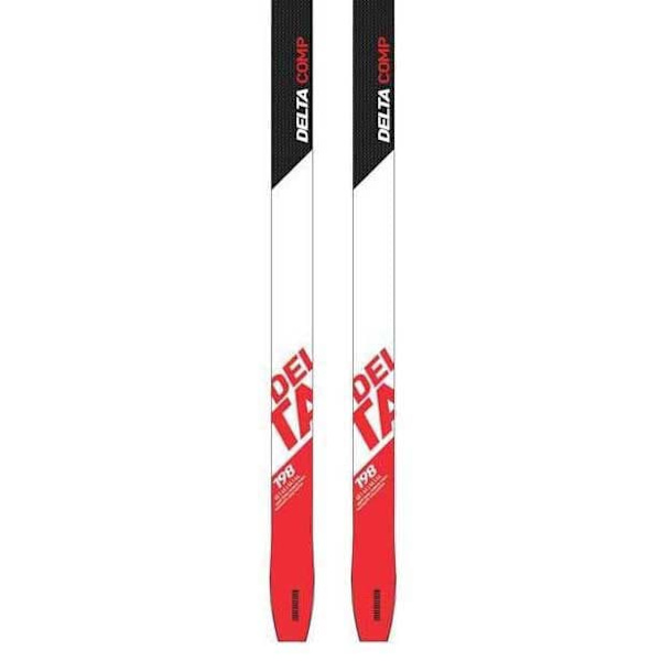Rossignol Nordiske Ski R-skin Delta Comp Stiff Rød,Hvid,Sort 198