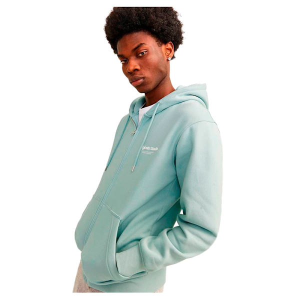 Jack & Jones Vesterbro Sweatshirt Med Dragkedja Grå S Man