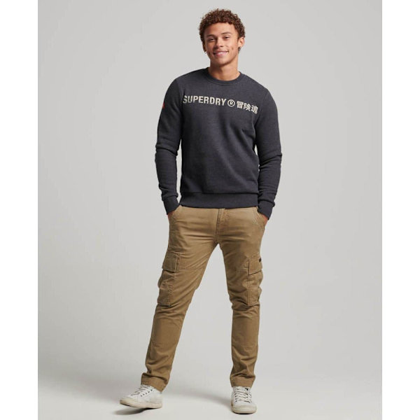 Superdry Huppari Workwear Logo Vintage Musta L Mies