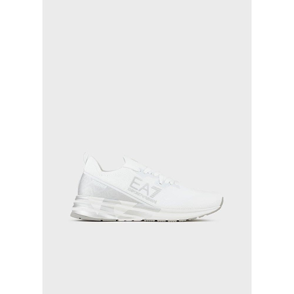 Ea7 Emporio Armani Crusher Distance Kni Sko Hvid EU 36 Mand