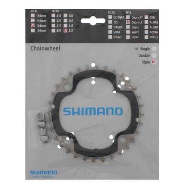 Shimano Deore Fc-m590/660 Kedjehjul Silver 32t