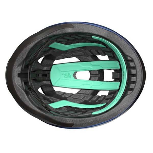 Lazer Z1 Kineticore + Aeroshell Hjelm Blå,Sort M