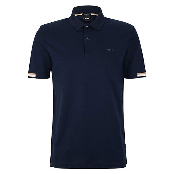 Boss Kortærmet Polo Parlay Sort 3XL Mand