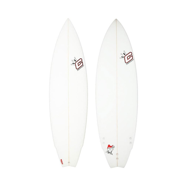 Clayton Surfbräda Jester 5´6´´ Vit 167.6 cm