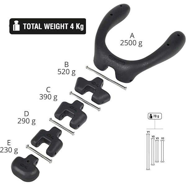 C4 Dyno Krage Silver