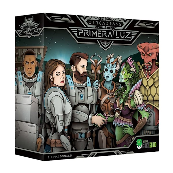 Ediciones Primigenio Circadians: Brädspel Primera Luz Flerfärgad