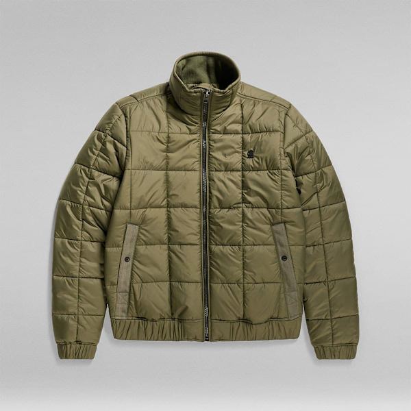 G-star Jacka Meefic Quilted Grönt S Man