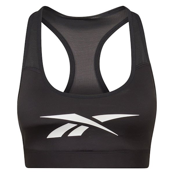 Reebok Sports-bh Lux Vector Racer Sort M Kvinde