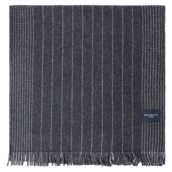 Hackett Scarf Chalk Grå  Man