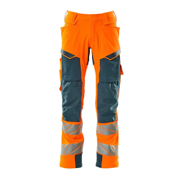 Mascot Store Bukser Med Knæpudelommer Accelerate Safe 19079 Orange 48 / 35