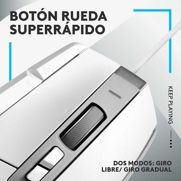 Logitech Spelmus G502 X Silver
