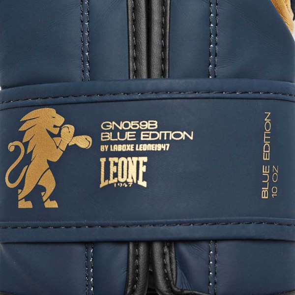 Leone1947 Edition Combat Gloves Blue Musta 10 oz