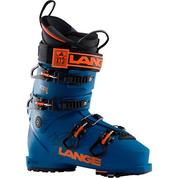 Lange Kvinna Alpina Skidskor Xt3 110 Mv Gw No Pin Blå 27.5