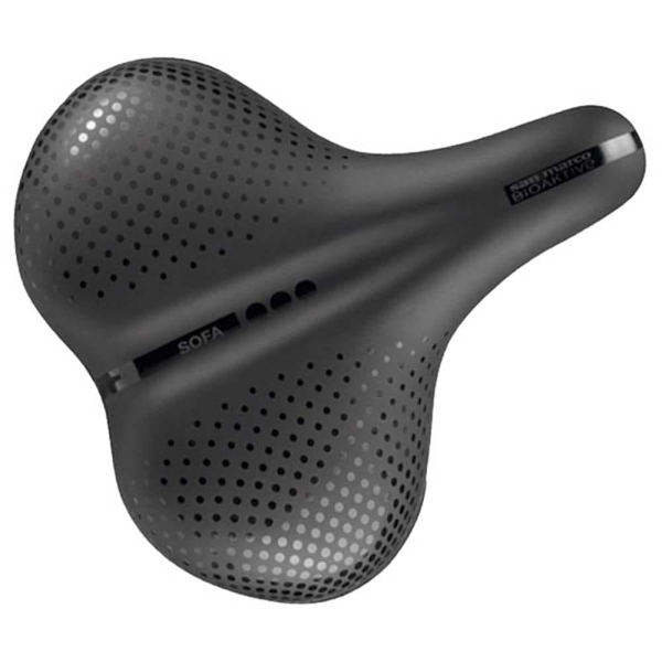 Selle San Marco Bioaktive City Sofa Biofoam Cykelsadel Sort 300 mm