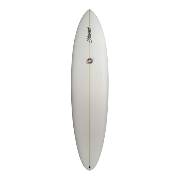 Stewart Surfbräda Funboard Comp Poly 7´6´´ Durchsichtig 228.6 cm