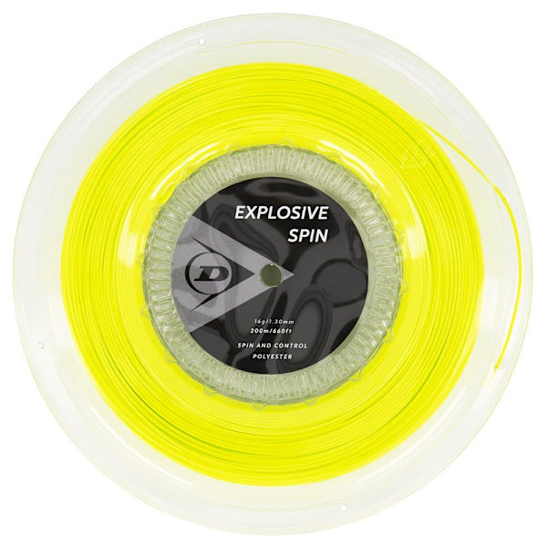 Dunlop Tennisrullsnöre St Explosive Spin 200 M Gul 1.30 mm