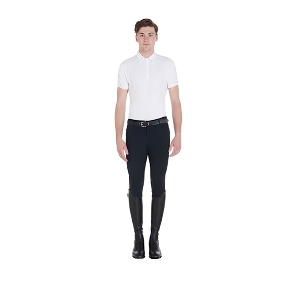 Equestro Kortærmet Polo Buttons 1/2 Mesh  XS