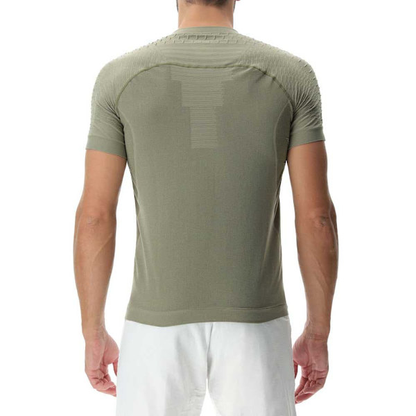 Uyn Kortærmet T-shirt Run Fit Grøn S Mand