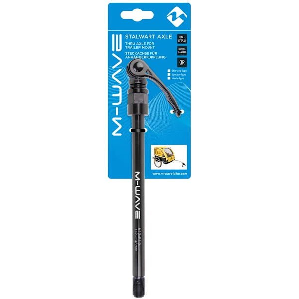 M-wave Stalwart Axle Syntace Rear Sort 12 x 142/148 mm