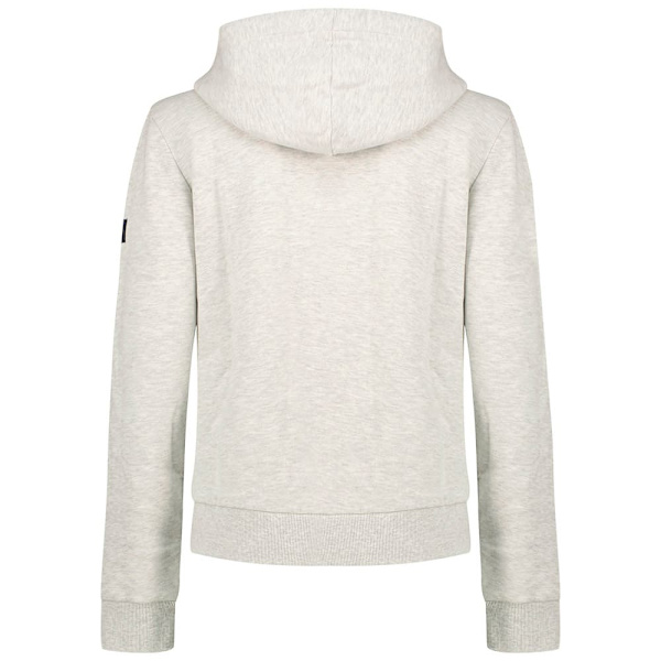 Superdry Rainbow Logo Hættetrøje Grå S Kvinde