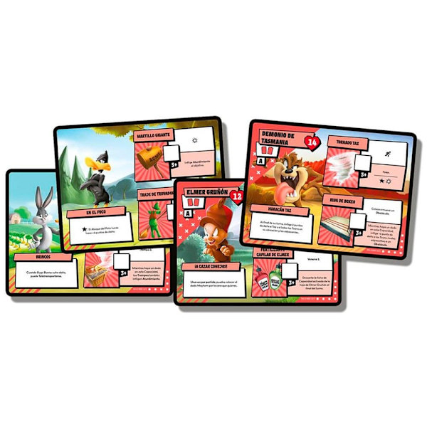 Asmodee Lautapeli Looney Tunes Mayhem Hopeinen