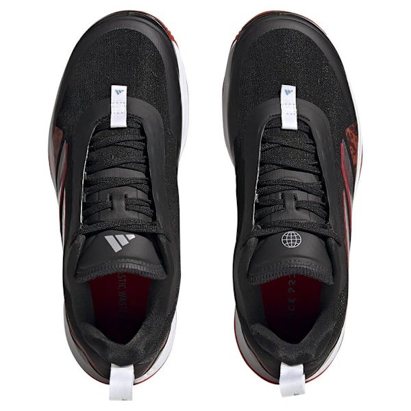 Adidas Alle Court Sko Avacourt Clay Sort EU 40 2/3 Kvinde