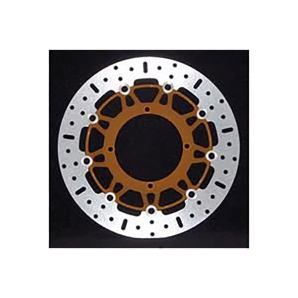 Ebc Etujarrulevy Pro-lite Series Floating Round Md6293d Hopeinen