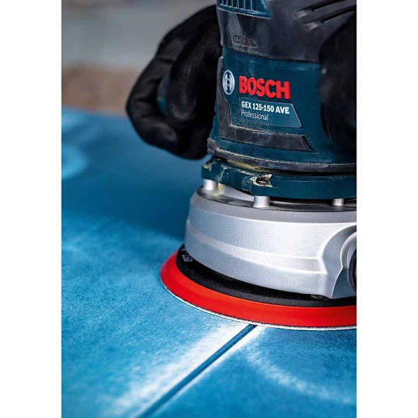 Bosch Professional Excentrisk Griptape Expert C470 125 Mm 8p G120 125 Mm 50 Enheder Gylden