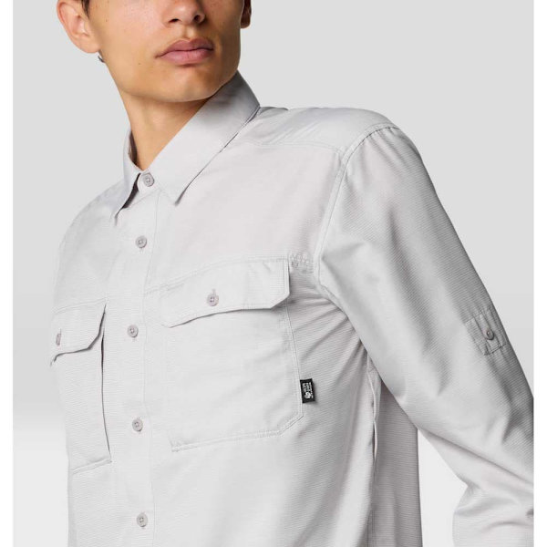 Mountain Hardwear Canyon™ T-shirt Med Lange ærmer Hvid L Mand