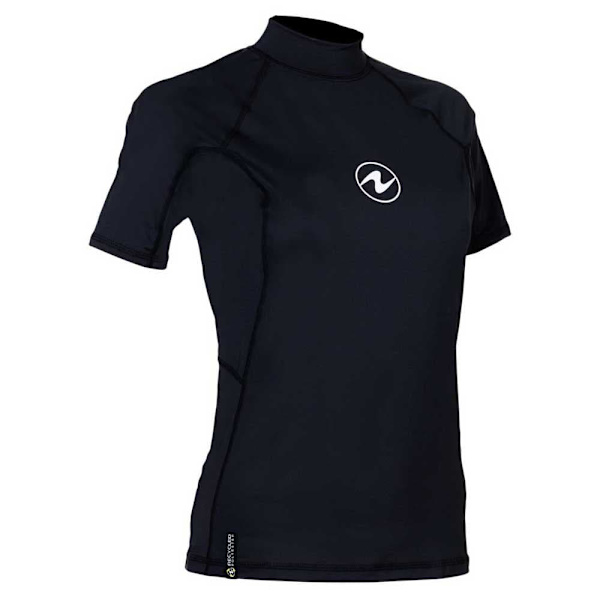 Aqualung Lyhythihainen Nainen Rashguard Sf Musta L