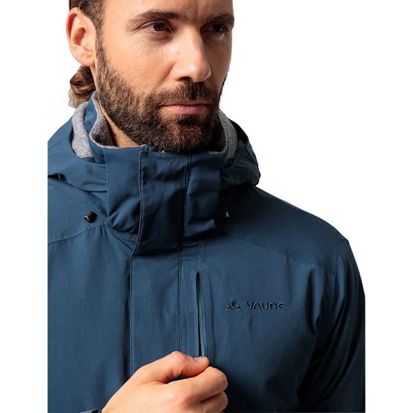 Vaude Parka Idris Wool Ii Blå L Mand