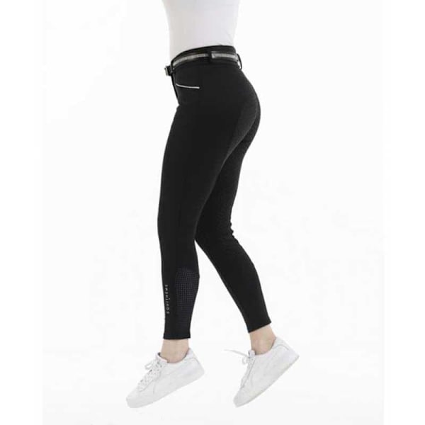 Equitheme Ridbyxor I Silikonsits Claudine Svart 38