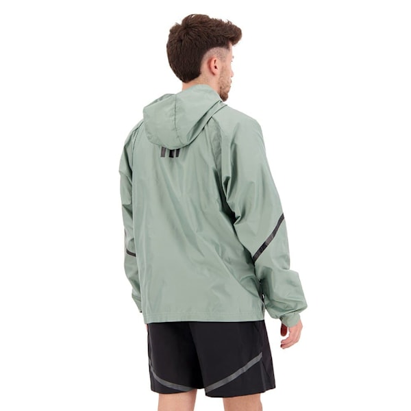 Adidas Sweatshirt Med Fuld Lynlås D4gmdy Grøn L / Regular Mand