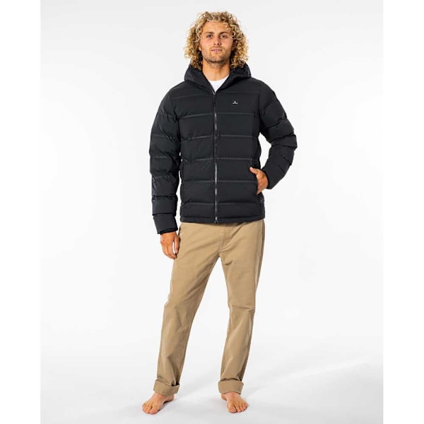 Rip Curl Pufferjacka Anti Series Elite Svart L Man