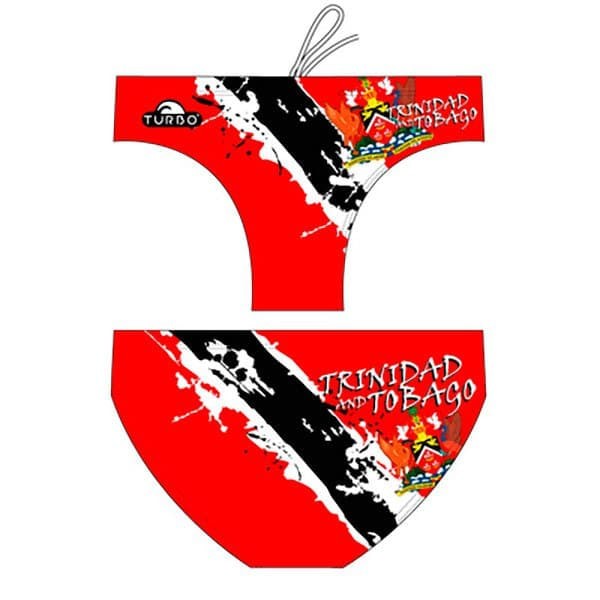 Turbo Simning Kalsonger Trinidad Tobago Röd XL Man