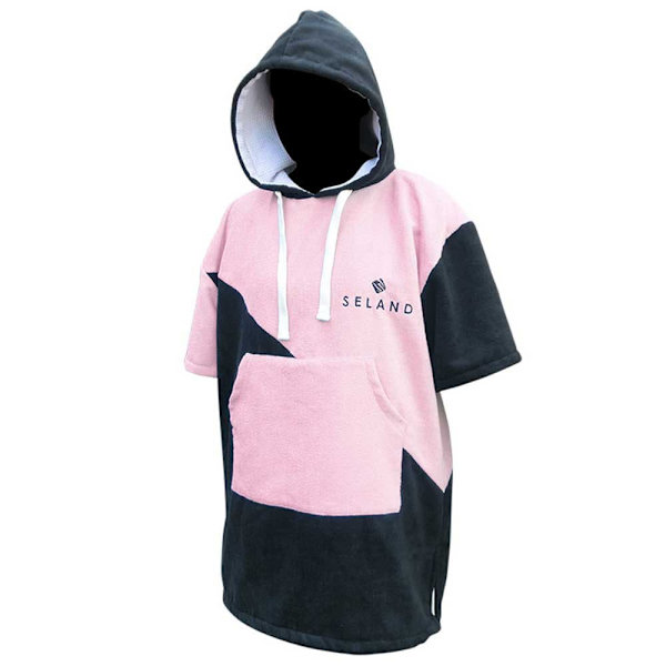 Seland 2 Kids Changing Robe Rosa S-M