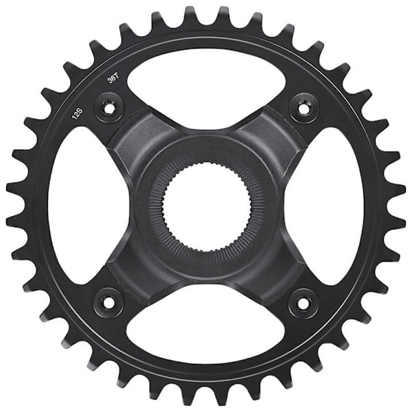 Shimano El-cykel Kædering Steps E7000/e8000 Cre7012 Sort 36t