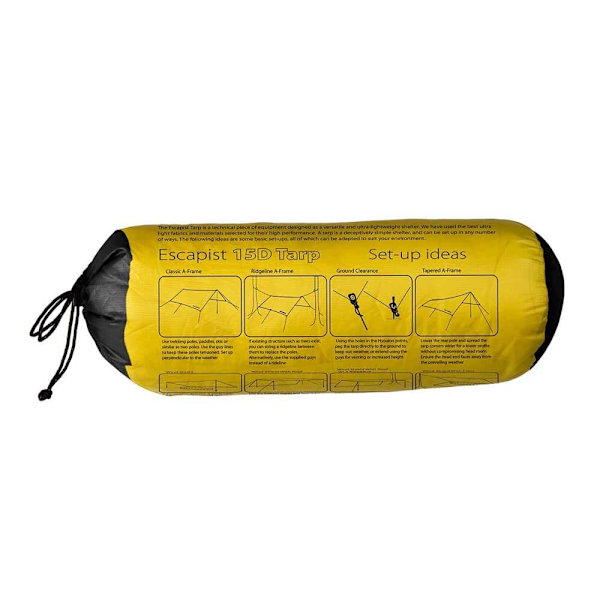 Sea To Summit Tarp Escapist 15d Grøn 3 x 3 m