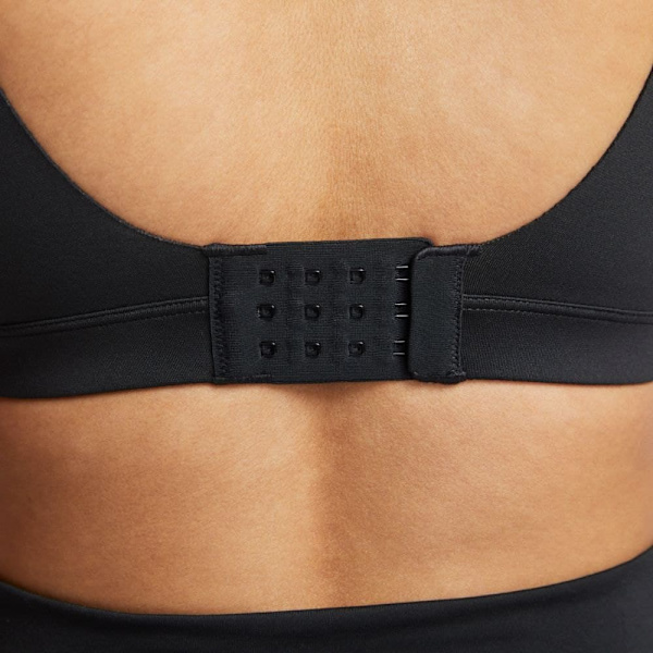 Nike Vadderad Sport-bh Med Högt Stöd Alpha Dri Fit Svart XS / D Kvinna