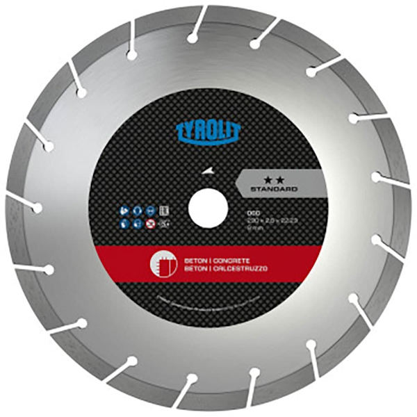 Tyrolit Diamantsav Dccs3 230x2.6x22.23 Mm