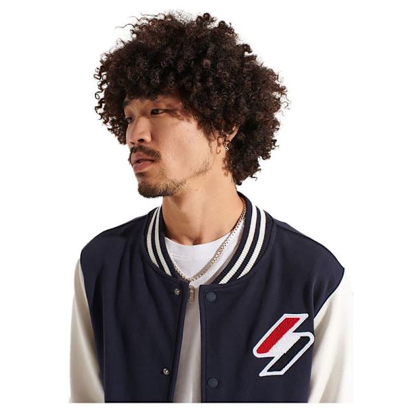 Superdry Jacka Code Che Walk Out Vit,Blå L Man