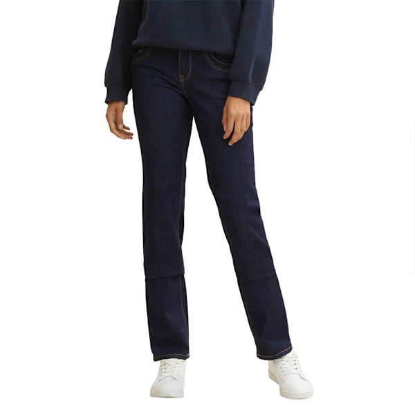 Tom Tailor Jeans Straight Sort 28 / 30 Kvinde