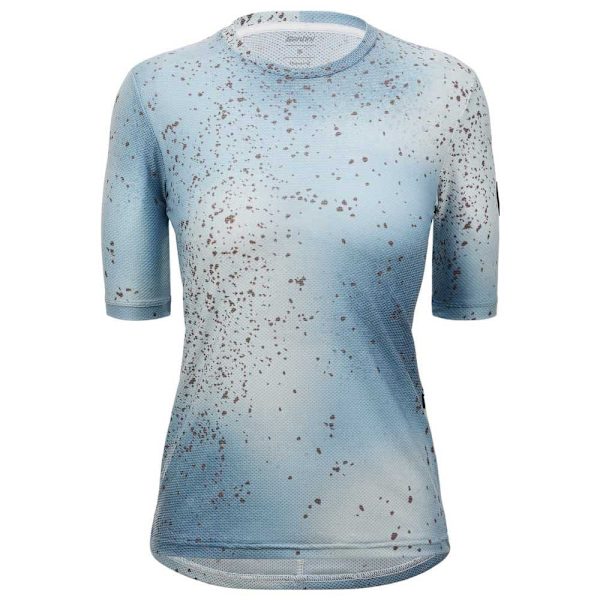 Santini Kortärmad T-shirt Fango Delta Blå M Kvinna