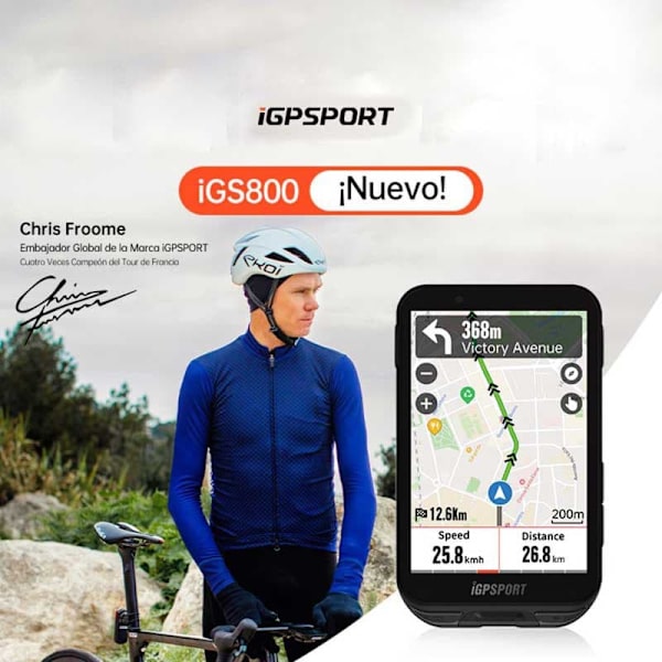 Igpsport Cykelcomputer Igs800 Transparent