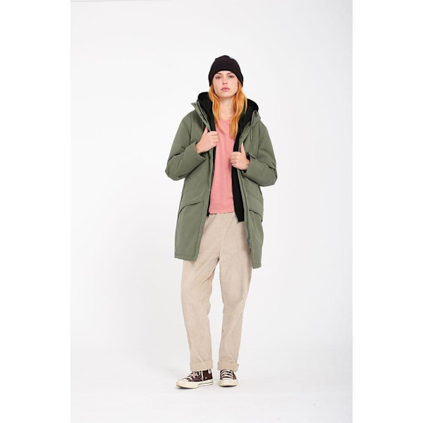 Volcom Somestone 10k Parka Vihreä L Nainen