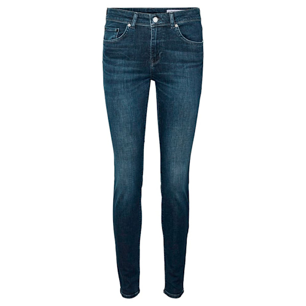 Vero Moda Lux Slim Ri392 Jeans Blå XS / 30 Kvinde