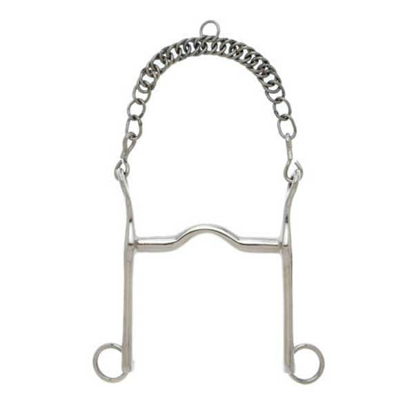 Sefton Fast Lang Weymouth Bit Søvfarvet 13.5 cm