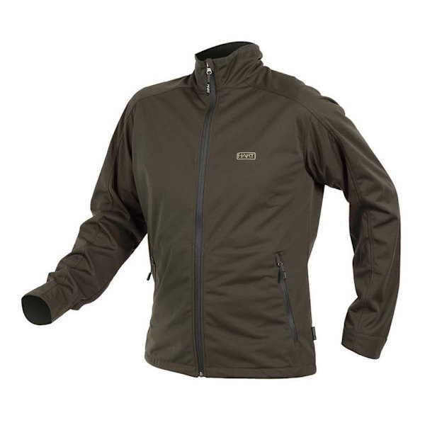 Hart Hunting Sweatshirt Med Fuld Lynlås Gorosta Soft Shell Grøn M