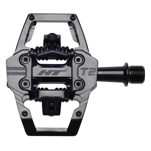 Ht Components Polkimet T2 Enduro Hopeinen